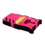 Wholesale iPhone 4 4S 3D Transformer Hybrid Case (Pink-Black)